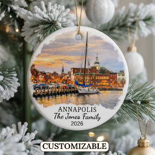 Enfeite Personalizado de Annapolis, Maryland Perso