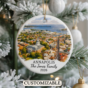 Enfeite Personalizado de Annapolis, Maryland Perso