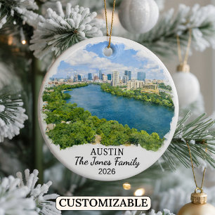 Enfeite Personalizado de Austin, Texas Personaliza