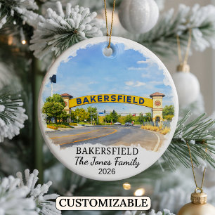 Enfeite Personalizado de Bakersfield, Califórnia