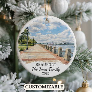 Enfeite Personalizado de Beaufort, Carolina do Sul