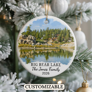 Enfeite Personalizado de Big Bear Lake, Califórnia