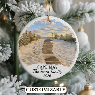 Enfeite Personalizado de Cape May, Nova Jersey Per