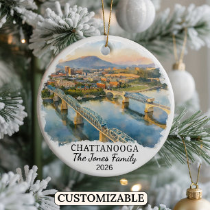 Enfeite Personalizado de Chattanooga, Tennessee Pe