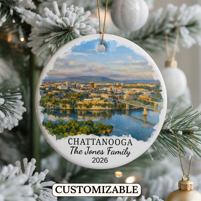 Enfeite Personalizado de Chattanooga, Tennessee Pe (Criador carregado)