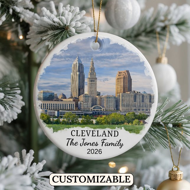 Enfeite Personalizado de Cleveland, Ohio Personali (Criador carregado)