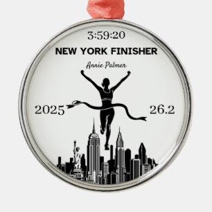 Enfeite Personalizado de Finalização da Maratona d