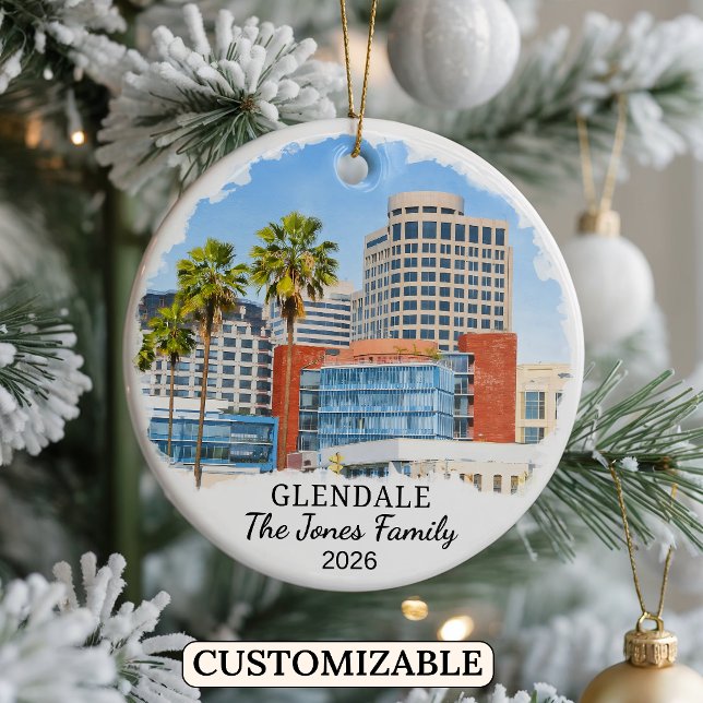 Enfeite Personalizado de Glendale, Califórnia Pers (Criador carregado)