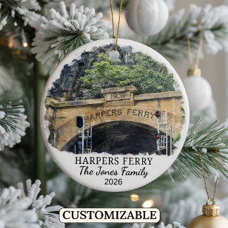 Enfeite Personalizado de Harpers Ferry, Virgínia O