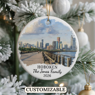Enfeite Personalizado de Hoboken, Nova Jersey Pers