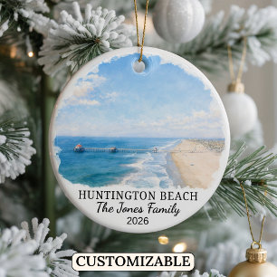 Enfeite Personalizado de Huntington Beach, Califór