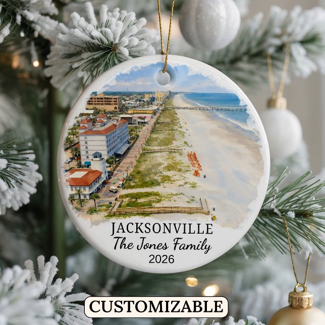 Enfeite Personalizado de Jacksonville, Flórida Per (Criador carregado)