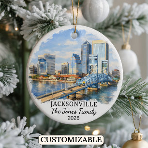 Enfeite Personalizado de Jacksonville, Flórida Per