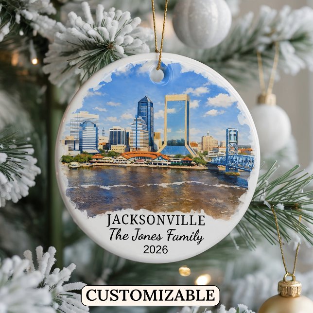 Enfeite Personalizado de Jacksonville, Flórida Per (Criador carregado)