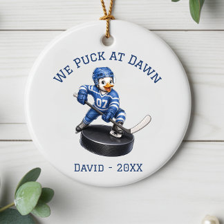 Enfeite Personalizado de Jogador de Hóquei 'Nós Pu