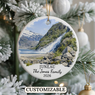 Enfeite Personalizado de Juneau, Alasca Personaliz