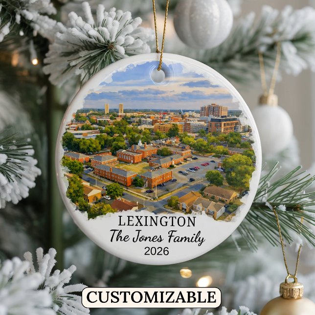 Enfeite Personalizado de Lexington, Kentucky Perso (Criador carregado)