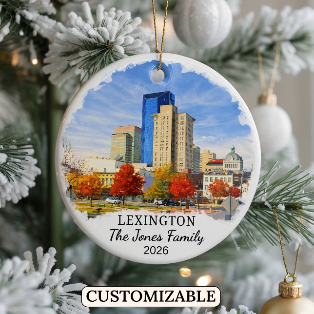 Enfeite Personalizado de Lexington, Kentucky Perso (Criador carregado)