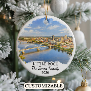 Enfeite Personalizado de Little Rock, Arkansas Cus
