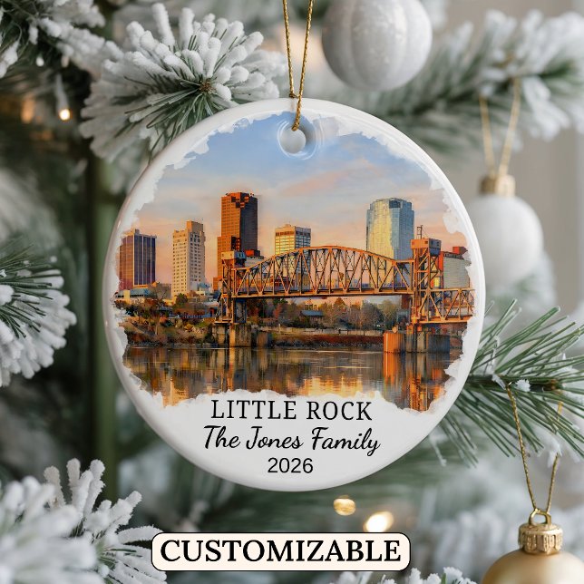 Enfeite Personalizado de Little Rock, Arkansas Per (Criador carregado)