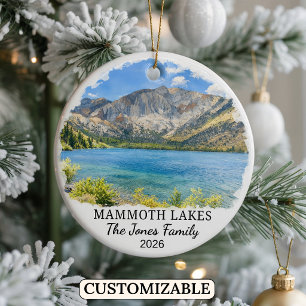 Enfeite Personalizado de Mammoth Lakes, Califórnia
