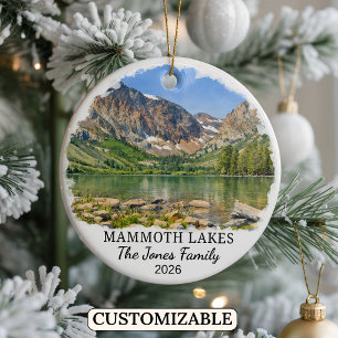 Enfeite Personalizado de Mammoth Lakes, Califórnia