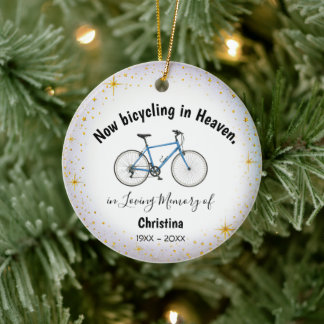 Enfeite Personalizado de Memorial para Ciclista