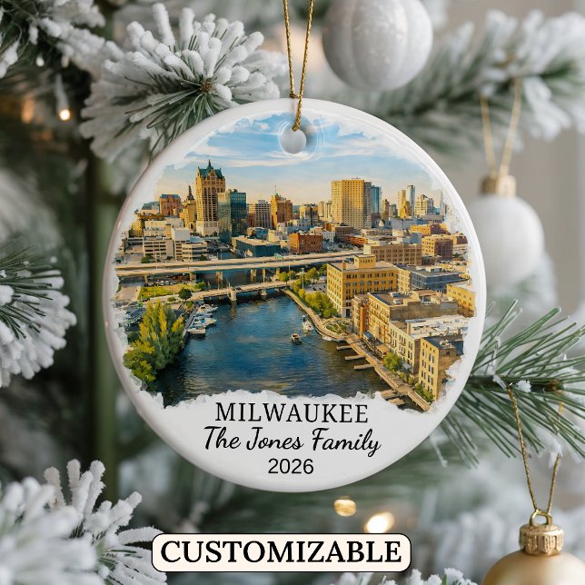 Enfeite Personalizado de Milwaukee, Wisconsin Pers (Criador carregado)