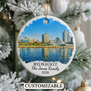 Enfeite Personalizado de Milwaukee, Wisconsin Pers