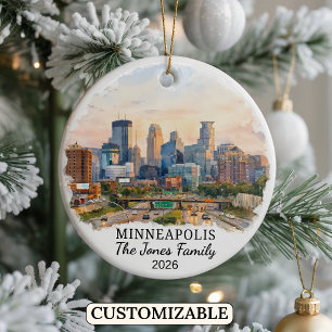 Enfeite Personalizado de Minneapolis, Minnesota