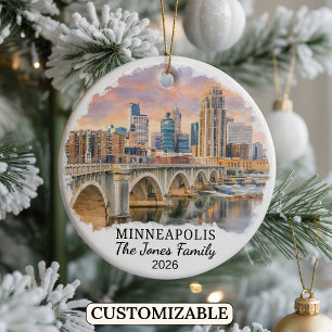 Enfeite Personalizado de Minneapolis, Minnesota