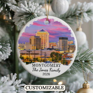 Enfeite Personalizado de Montgomery, Alabama Perso