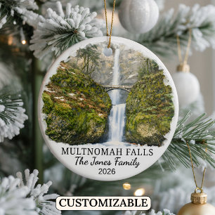 Enfeite Personalizado de Multnomah Falls, Oregon