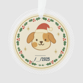 Enfeite Personalizado de Papai Noel para Pet | Nom