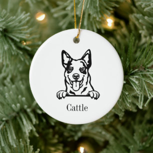 Enfeite Personalizado de Pet Australian Cattle dog