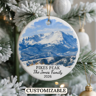 Enfeite Personalizado de Pikes Peak, Colorado Pers