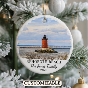 Enfeite Personalizado de Rehoboth Beach, Delaware
