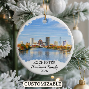 Enfeite Personalizado de Rochester, Nova York Pers