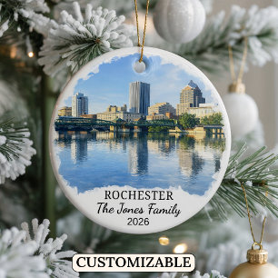 Enfeite Personalizado de Rochester, Nova York Pers