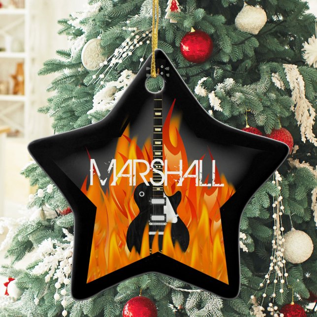 Enfeite Personalizado de Rock Star (Criador carregado)
