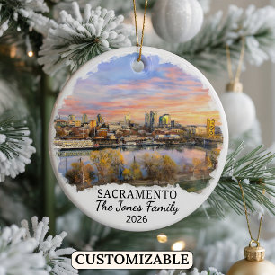 Enfeite Personalizado de Sacramento, Califórnia