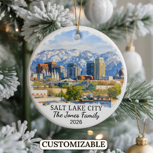 Enfeite Personalizado de Salt Lake City, Utah Pers