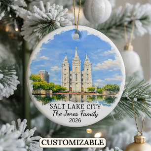 Enfeite Personalizado de Salt Lake City, Utah Pers