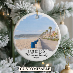 Enfeite Personalizado de San Diego, Califórnia Per