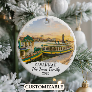 Enfeite Personalizado de Savannah, Geórgia Persona