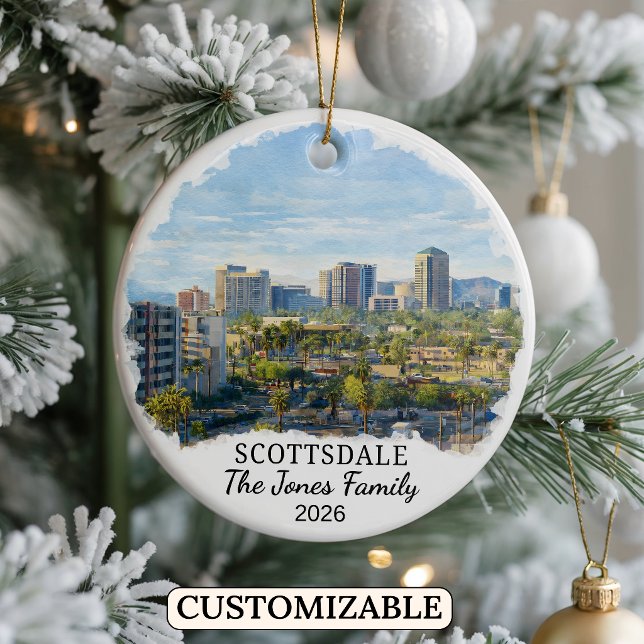 Enfeite Personalizado de Scottsdale, Arizona Perso (Criador carregado)