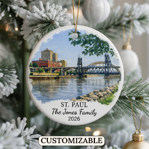 Enfeite Personalizado de St. Paul, Minnesota Perso