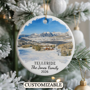 Enfeite Personalizado de Telluride, Colorado Perso