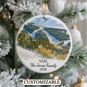 Enfeite Personalizado de Vail, Estado do Colorado 