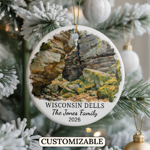 Enfeite Personalizado de Wisconsin Dells, Wisconsi
